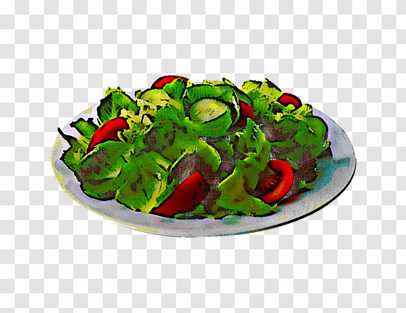 Salad - Dish - Leaf Vegetable Vegetarian Food Transparent PNG