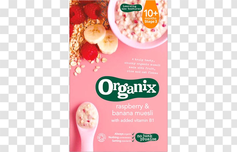 Muesli Organic Food Breakfast Cereal Raspberry - Berry Transparent PNG