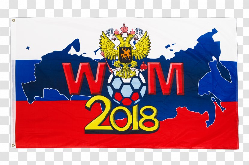 2018 FIFA World Cup Fahne Flag Of Russia Adler Microdistrict - Banner Transparent PNG