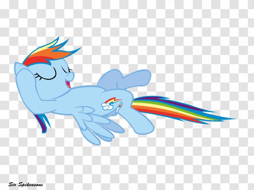 My Little Pony Rainbow Dash Horse Flight - Pegasus Hair Transparent PNG