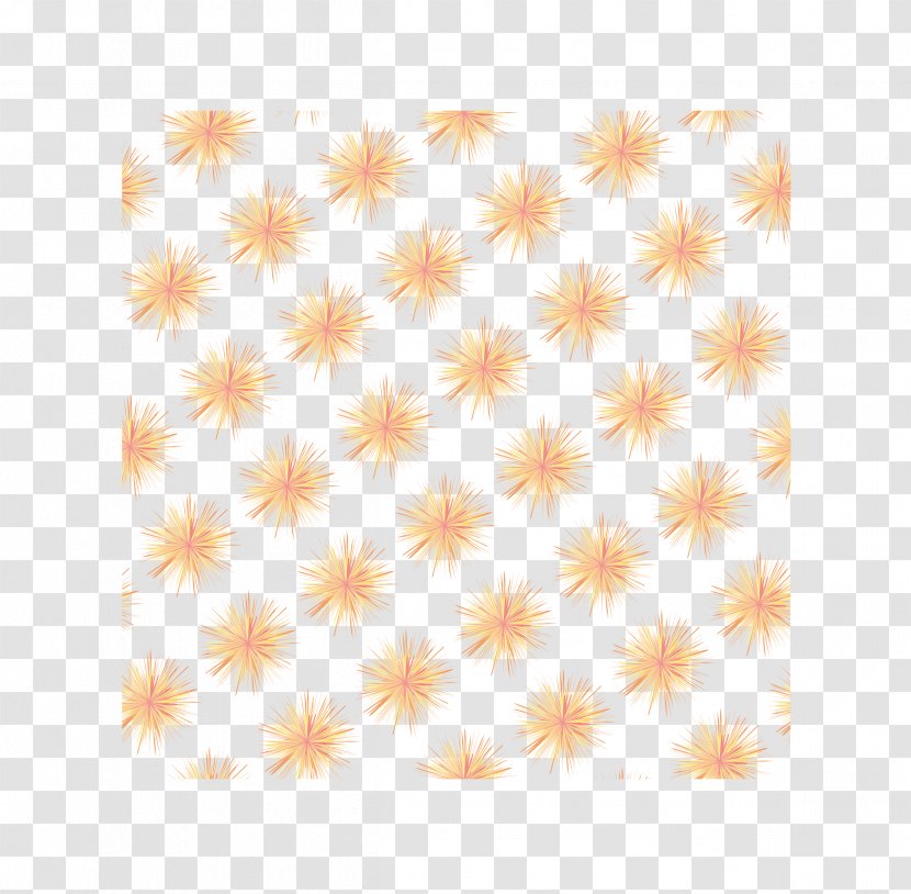 Simple Dandelion Background - Frame - Flower Transparent PNG