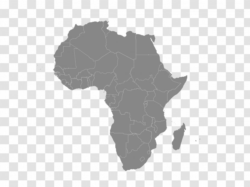 Africa Vector Map - African Transparent PNG
