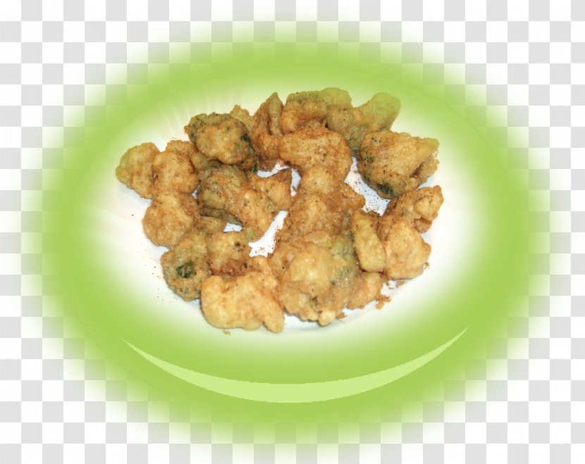 Karaage Chicken Nugget Pakora Vegetarian Cuisine Food - Fried - Cauliflower Transparent PNG