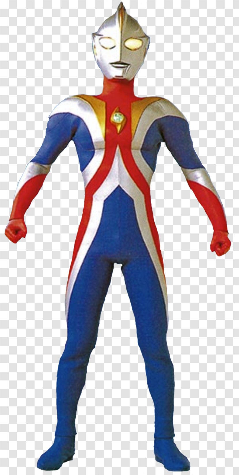 Superhero Costume Newspaper Extra Ultraman Electric Blue - Caw Transparent PNG