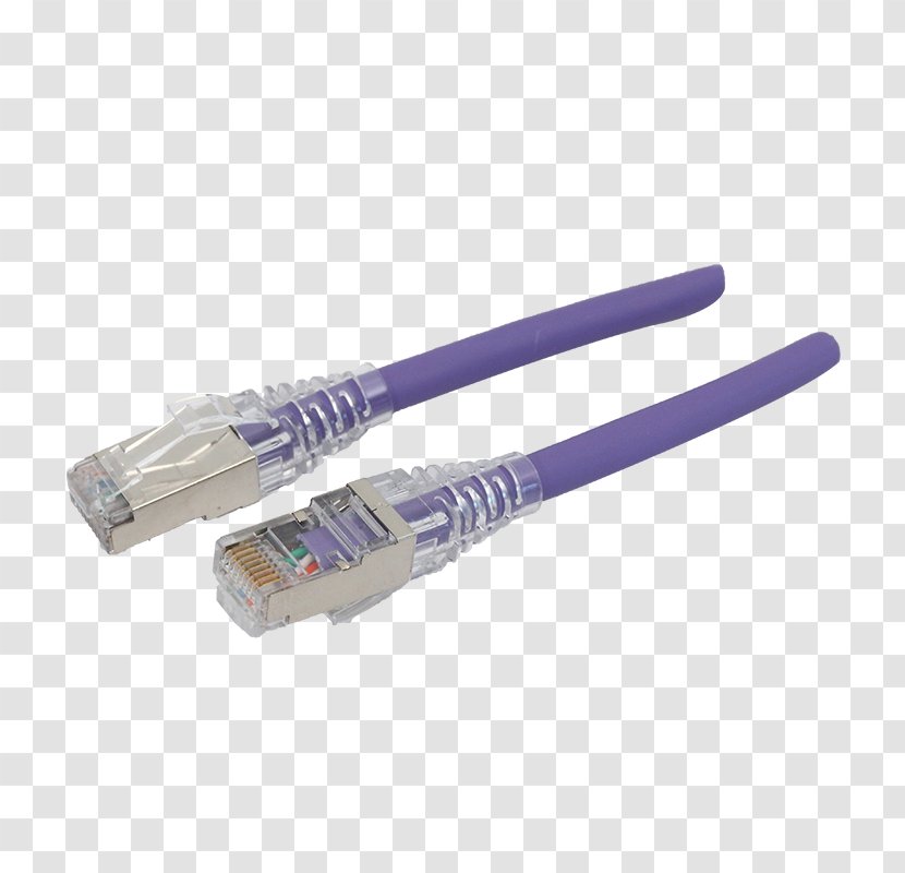 Electrical Cable USB Ethernet Purple Serial Port - Technology - Cat6 Flyer Transparent PNG
