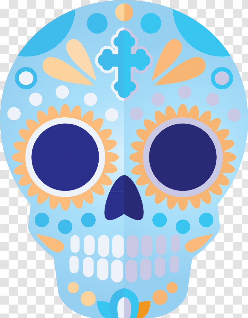 Skull Mexico Sugar Skull Traditional Skull Transparent PNG