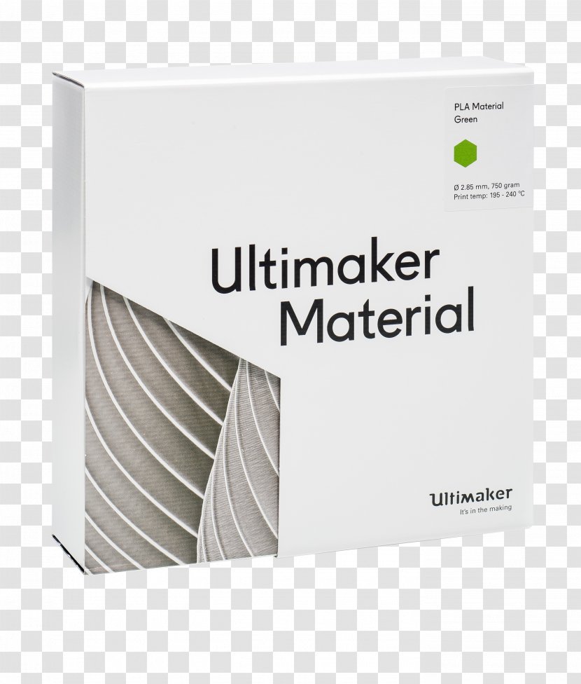 Ultimaker 3D Printing Filament Polylactic Acid Acrylonitrile Butadiene Styrene - PLA Transparent PNG