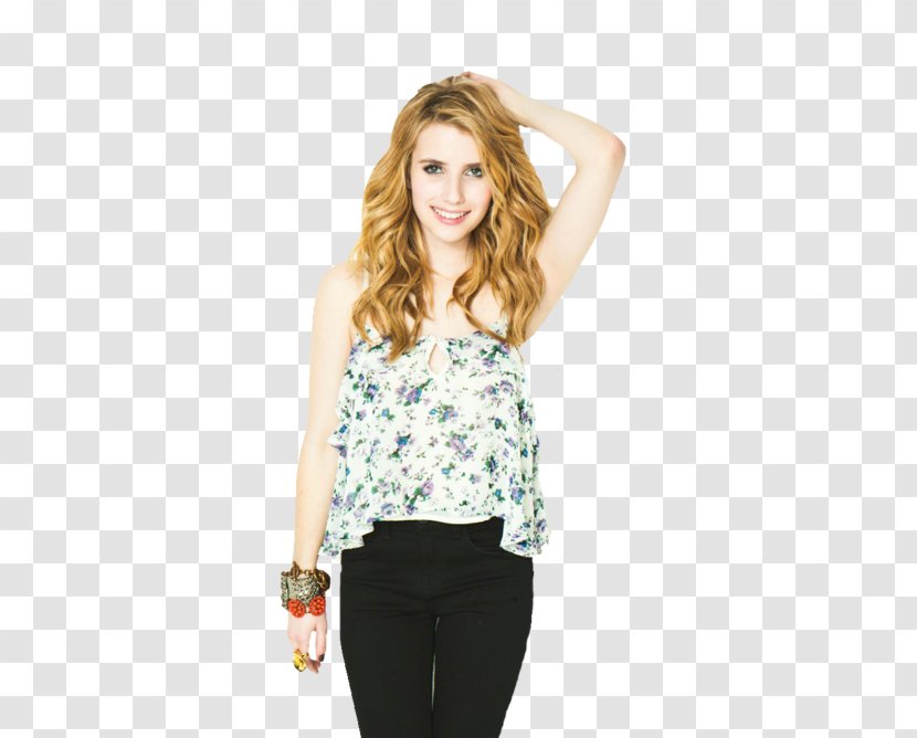 Emma Roberts American Horror Story Photography - Blouse - QUEEN OF HEART Transparent PNG