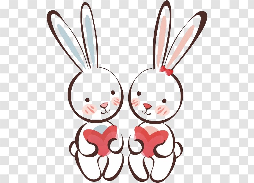 Drawing Rabbit - Rabits And Hares - Cartoon Transparent PNG