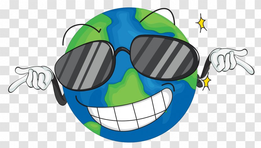 Earth Cartoon Royalty-free - Vision Care Transparent PNG