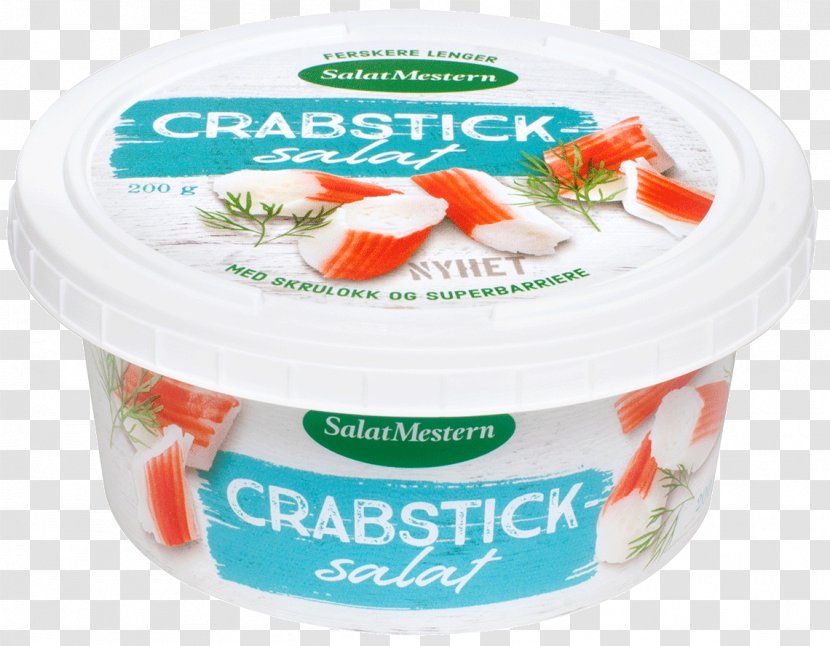 Crème Fraîche Beyaz Peynir Cream Cheese Yoghurt - Crab Stick Transparent PNG