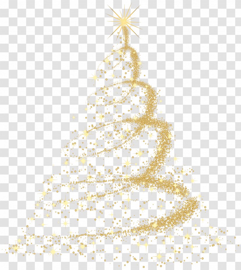 Idyllwild Christmas Tree Dragons Rise Paper - White - Deco Transparent Clip Art Image Transparent PNG