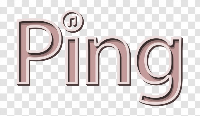 Ping Icon - Logo - Metal Material Property Transparent PNG