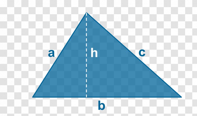 Triangle Area Perimeter Geometry - Diagram Transparent PNG
