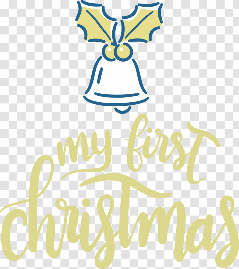 My First Christmas Transparent PNG