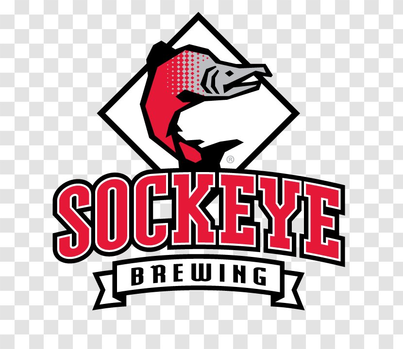 Sockeye Brewing Beer India Pale Ale Logo Hockey Breganze - Grains Malts Transparent PNG