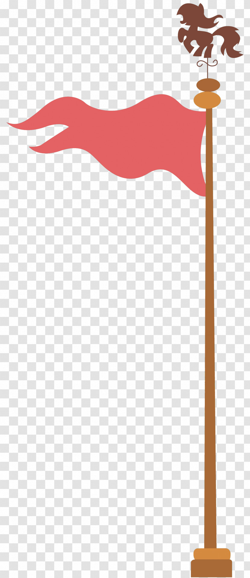 Red Flag Material Property Transparent PNG