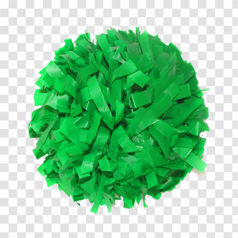 Pom-pom Cheerleading Cheer-tanssi Plastic Dance - Green - Baton Transparent PNG