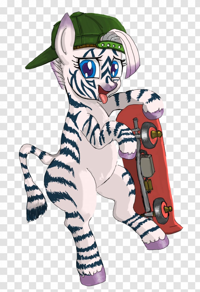 Zebra Cat Headgear Clip Art - Mythical Creature - Duck Tongue Cap Transparent PNG
