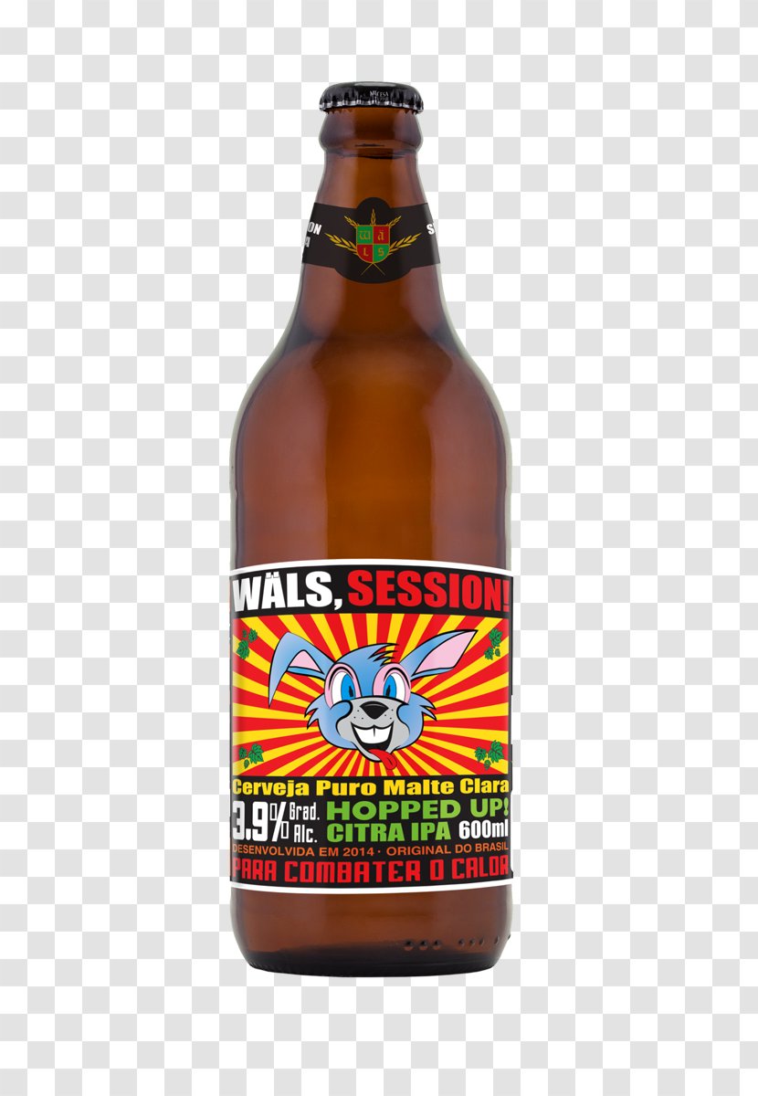 India Pale Ale Beer Bottle Lager Transparent PNG