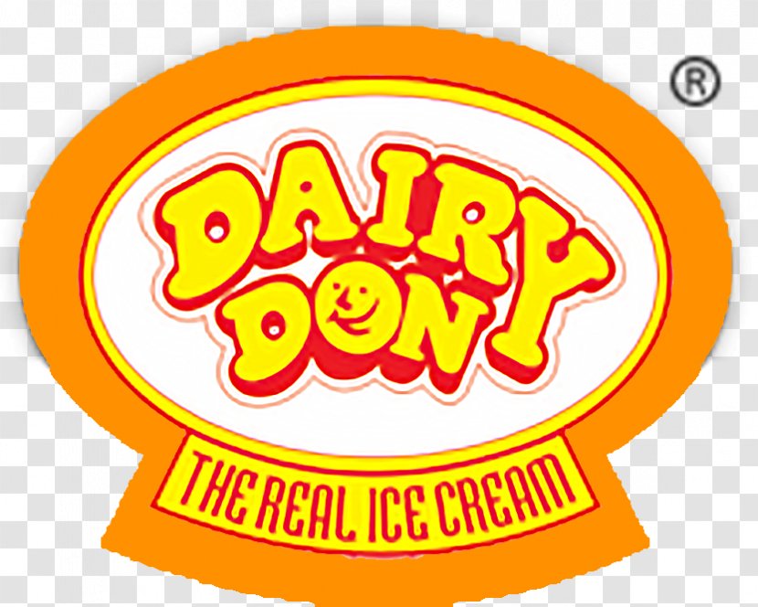 DAIRY DON ICE CREAM Restaurant Vegetarian Cuisine - Logo - Ice Cream Transparent PNG