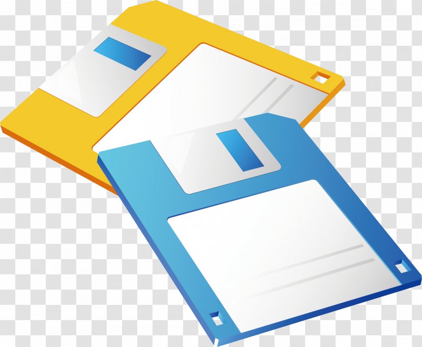 Floppy Disk Hard Drive Euclidean Vector - Material Transparent PNG