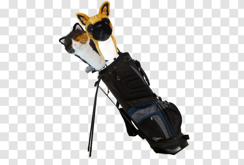 Golf Clubs Golfbag Course - Flower - Dogs And Cats Playing Together Transparent PNG