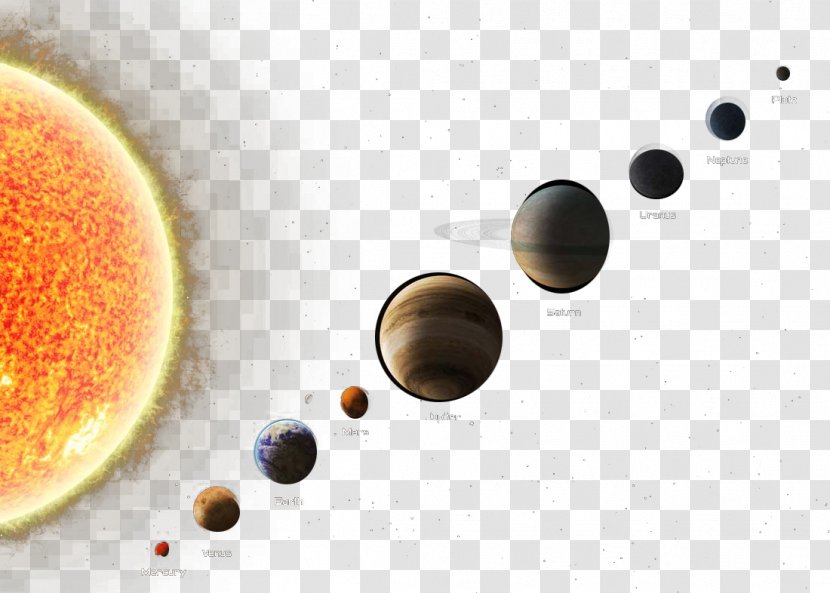 Planet Solar System Universe Galaxy - Material - Vast Transparent PNG