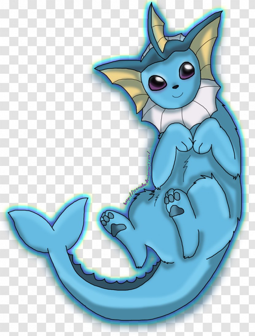 Whiskers Cat Dog Canidae Clip Art - Vaporeon Eevee Transparent PNG