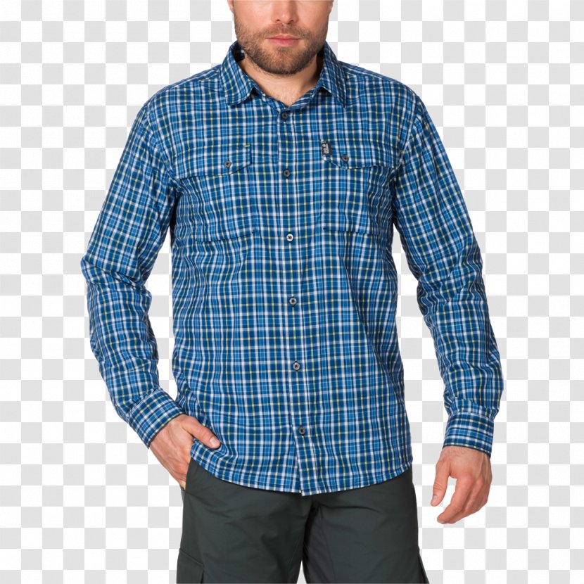 T-shirt Blue Dress Shirt Jacket - T Transparent PNG