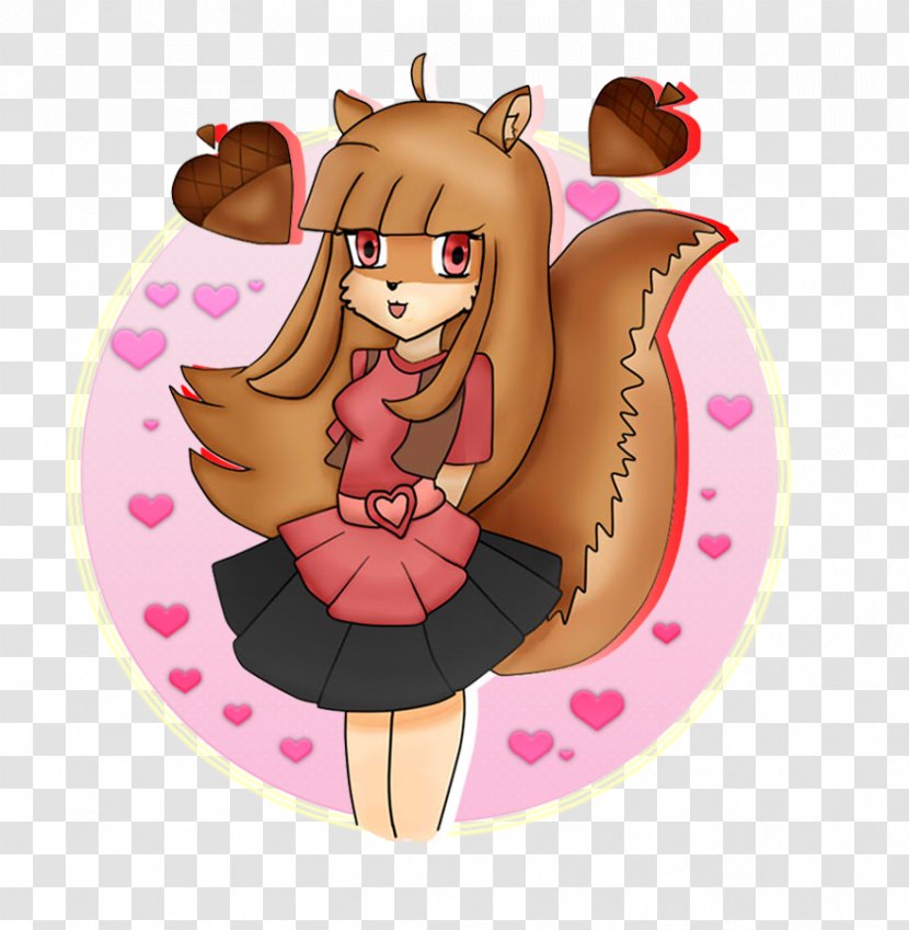 Drawing 5 July Sketch - Heart - Cute Squirrel Transparent PNG
