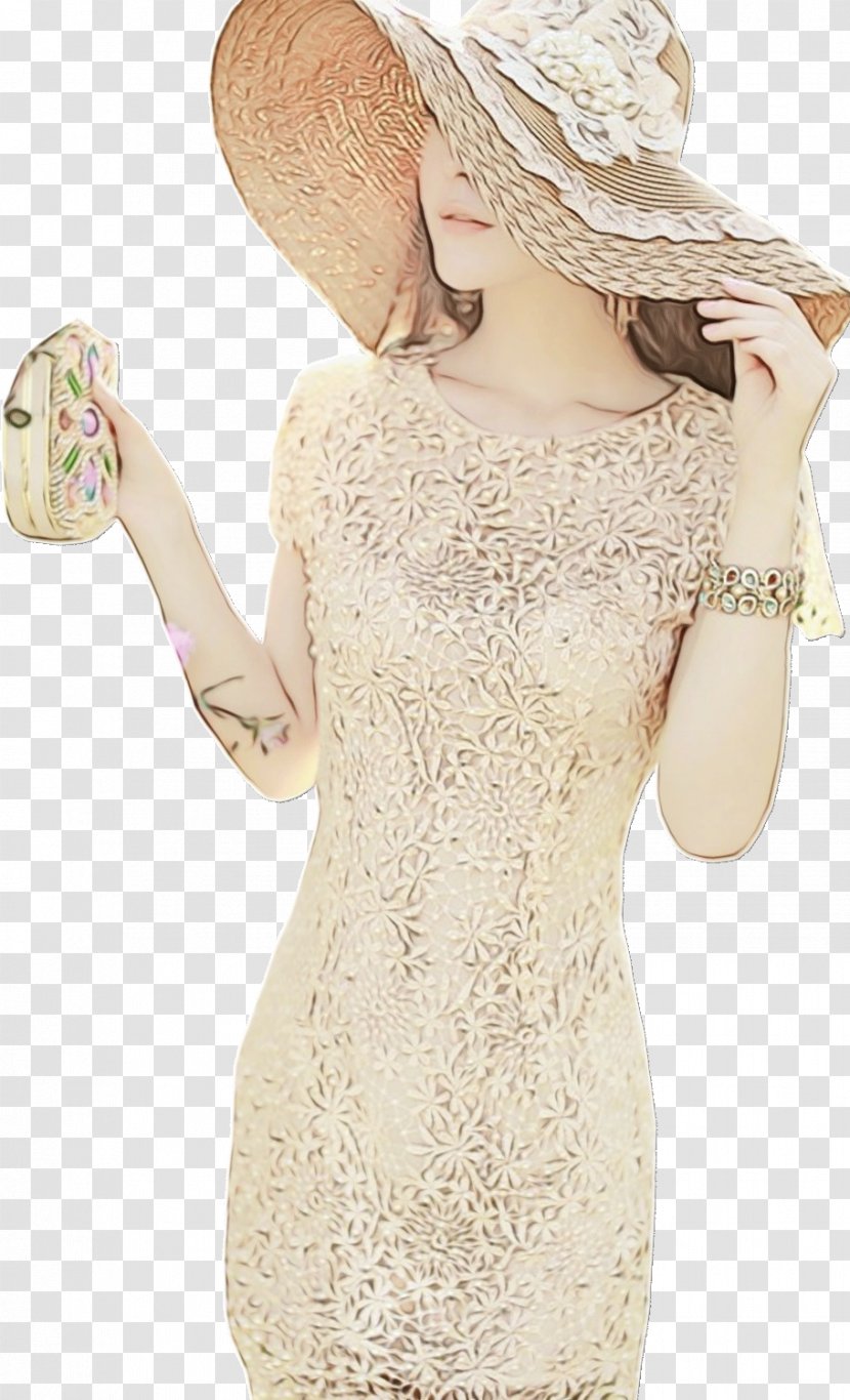 Shoulder Sleeve Beige - Collar Transparent PNG