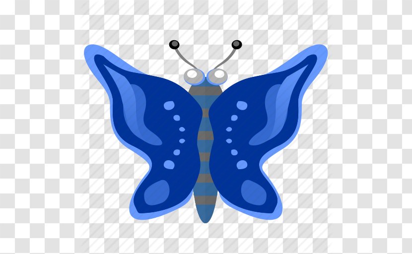 Butterfly Insect Drawing Cartoon - Blue Transparent PNG
