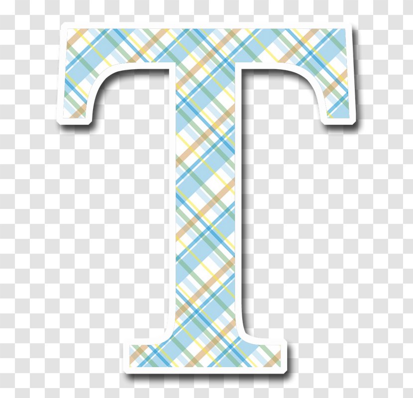 Tartan Alphabet Letter Check Textile - Number Transparent PNG