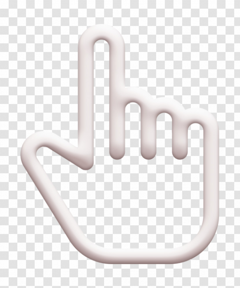 Selection And Cursors Icon Hand Icon Finger Icon Transparent PNG