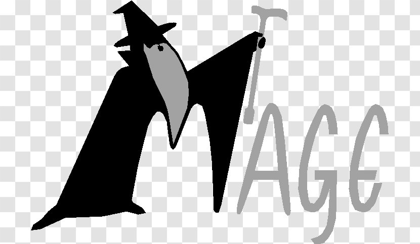 Flightless Bird Mammal Logo Font - Monochrome - Mage Transparent PNG
