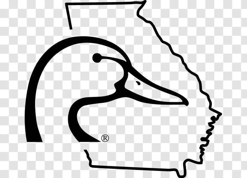 Ducks Unlimited Organization Wood Duck Michigan Conservation Movement - Monochrome - Oregon Track And Field Transparent PNG