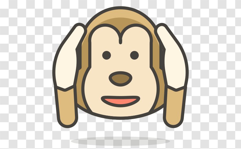 Clip Art - Snout - Hear No Evil Transparent PNG