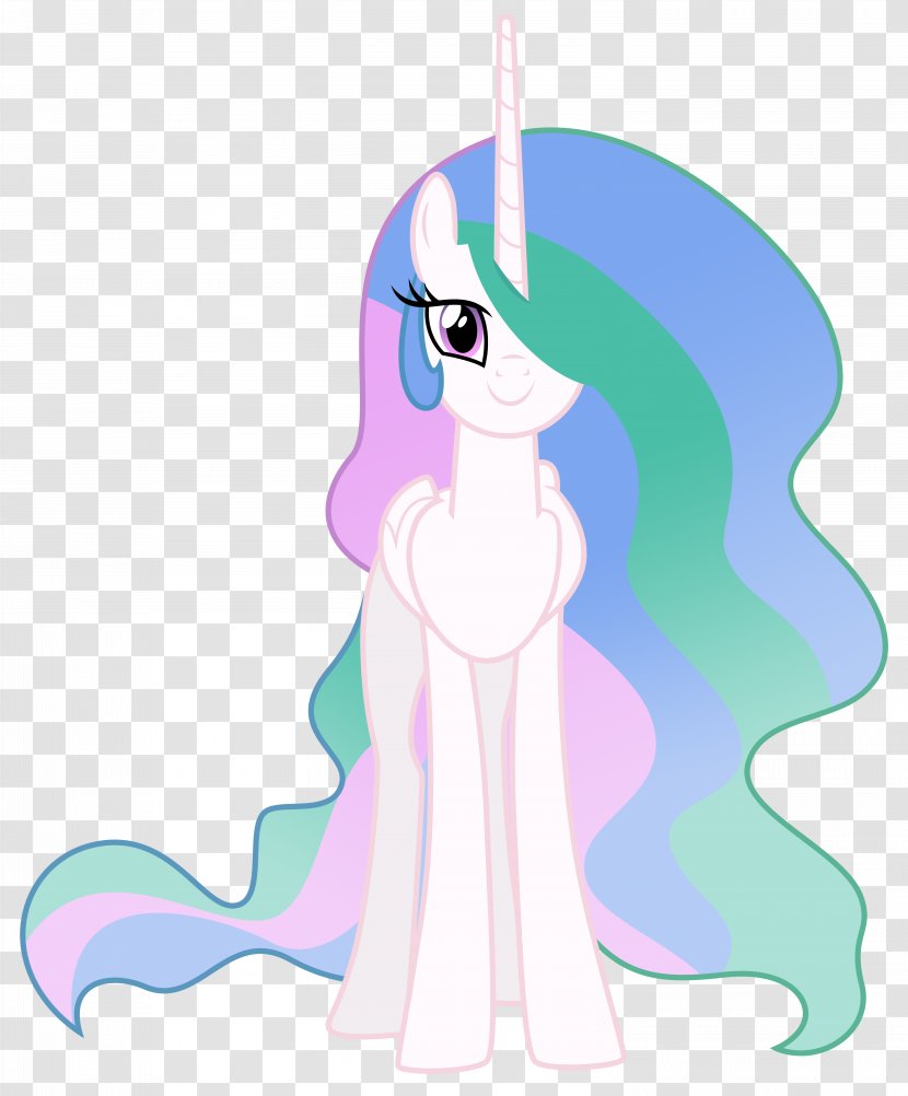 Pony Princess Celestia Luna Vector Graphics Clip Art - Silhouette - Symbol Transparent PNG