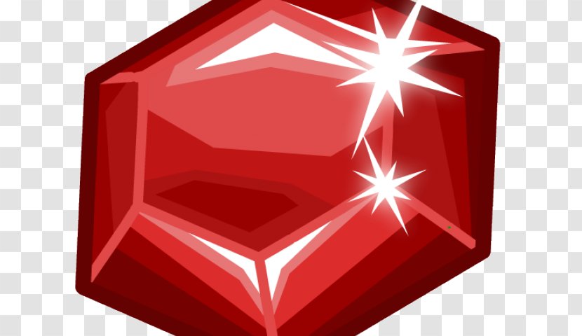 Ruby Gemstone Clip Art Transparency - Necklace - Rails Transparent PNG