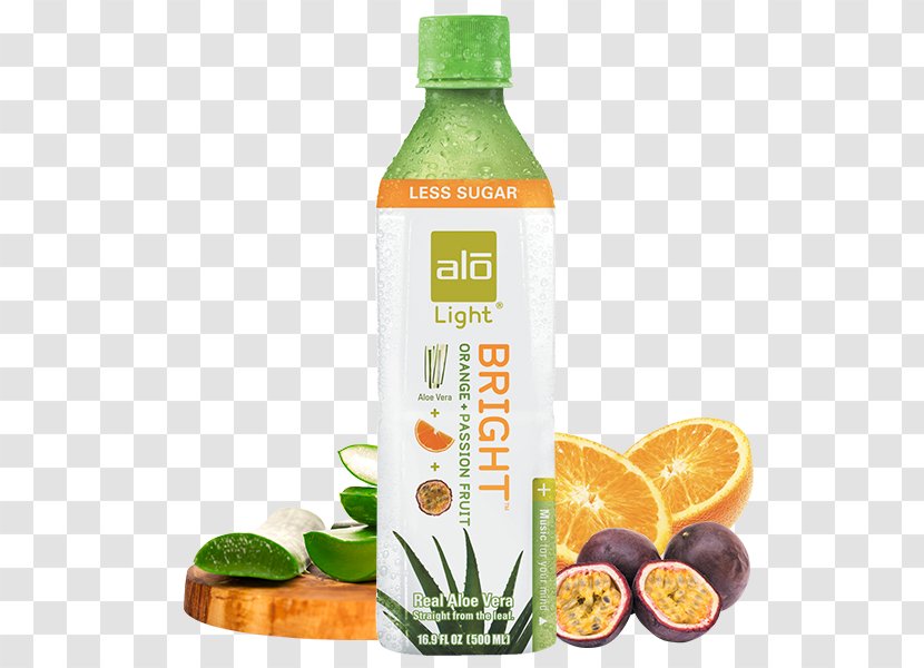 Juice Aloe Vera Drinking Food - Herbal - Bright Light Transparent PNG