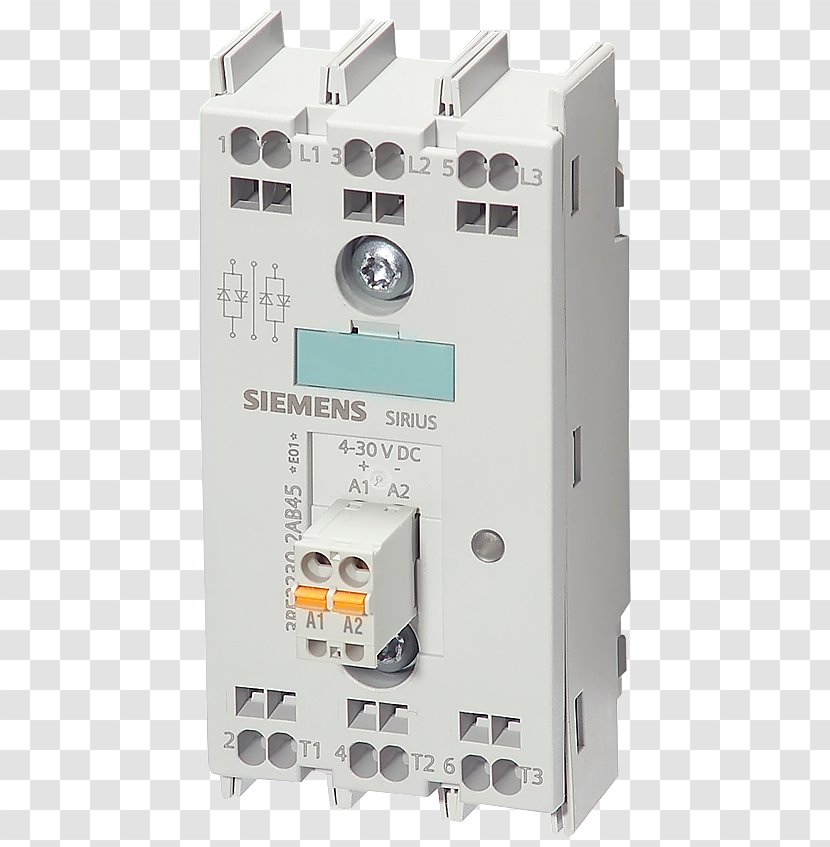 Circuit Breaker Siemens Organization Relay Motor Soft Starter - Electric Transparent PNG