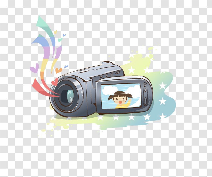 Video Camera Cartoon Transparent PNG