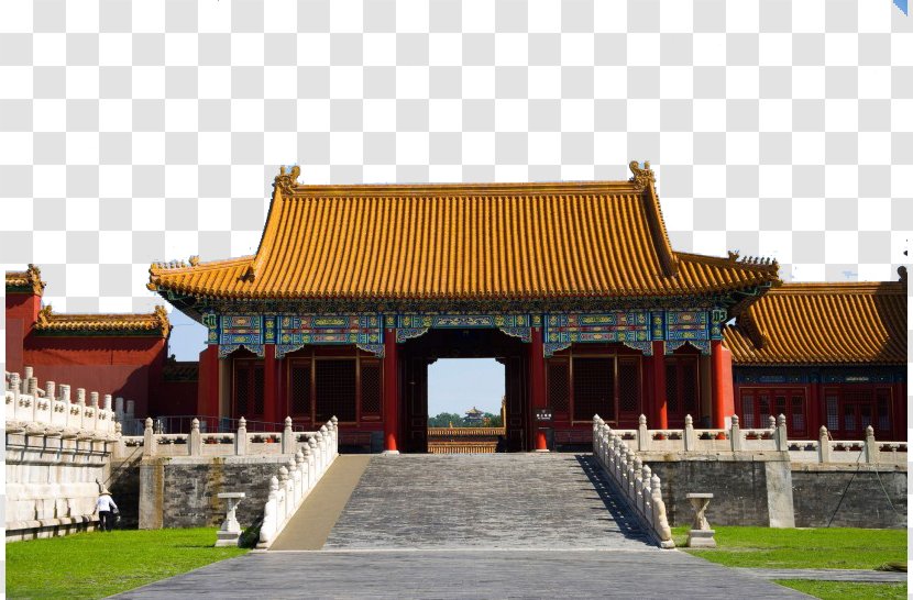 Shinto Shrine Forbidden City Hall Of Supreme Harmony Chinese Architecture Landmark - Hacienda Mexican Restaurant - Side Transparent PNG