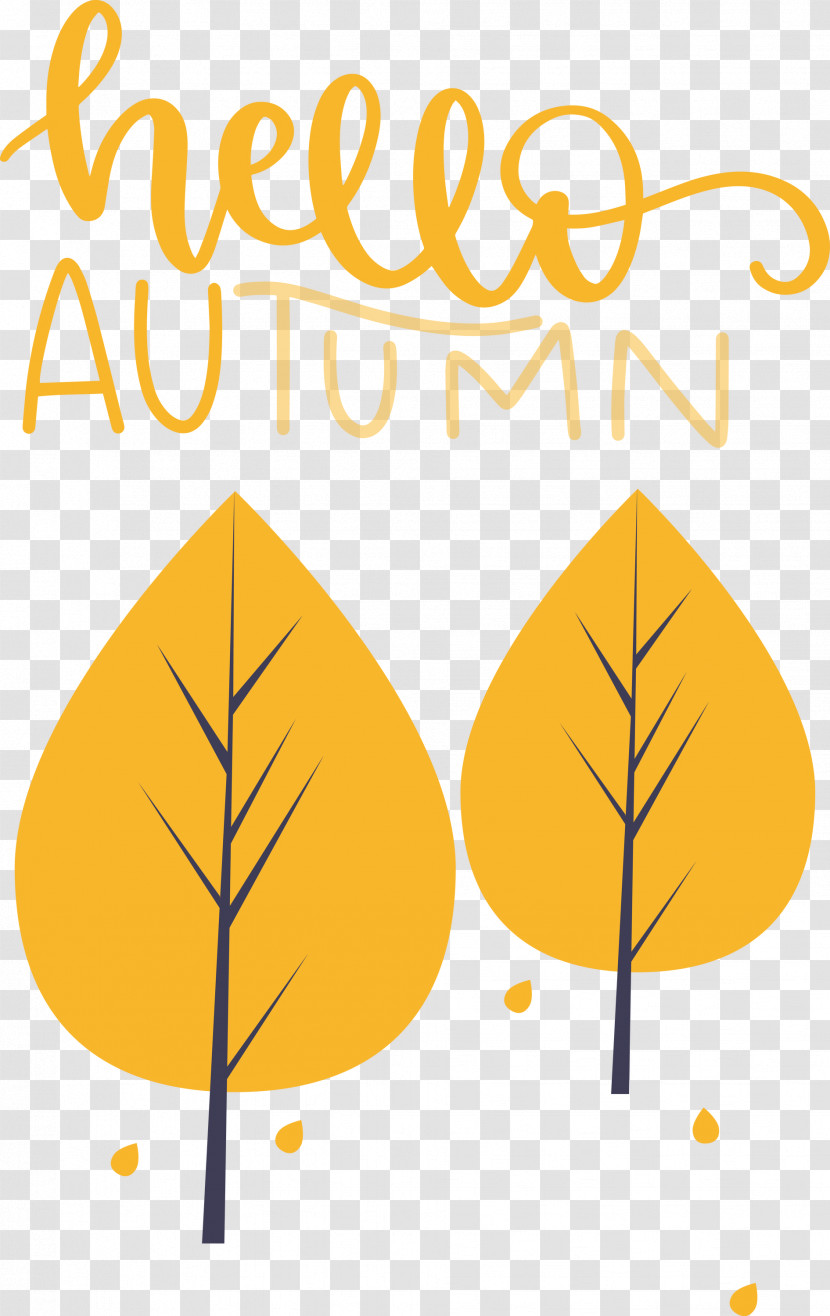 Hello Autumn Transparent PNG