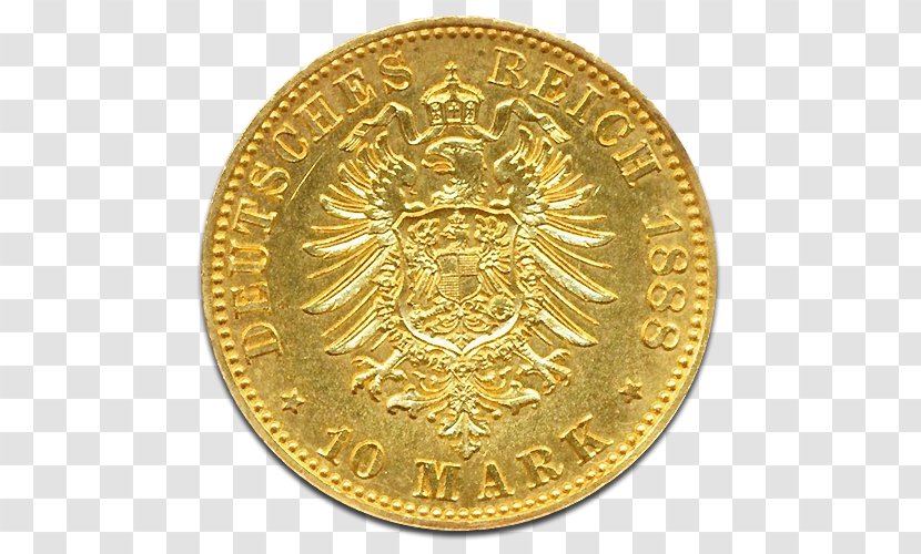 Coin Gold Brass Medal Belgian Franc Transparent PNG