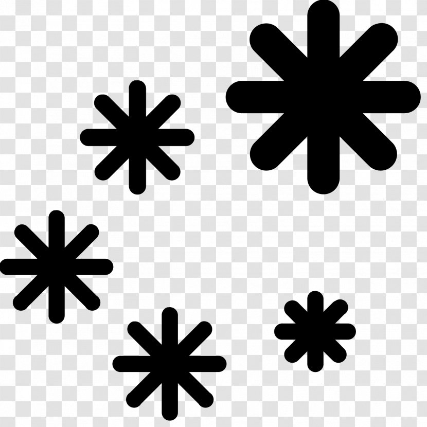 Desktop Wallpaper Asterisk Clip Art - Leaf - Snowflakes Transparent PNG