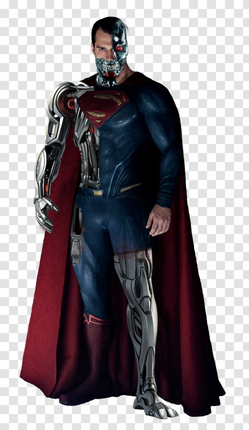 Superman Cyborg Batman Hank Henshaw - Action Figure Transparent PNG