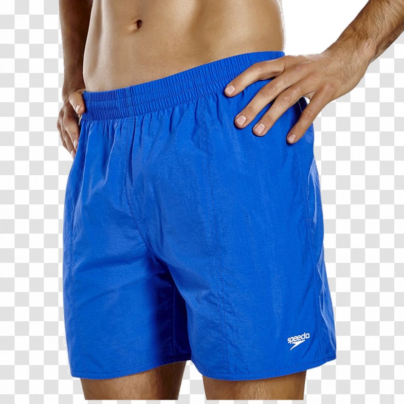 Trunks Waist Shorts - Electric Blue Transparent PNG