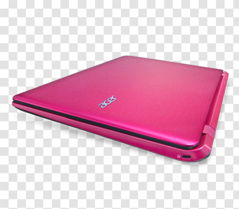 Laptop Acer Aspire Intel Netbook - Magenta Transparent PNG